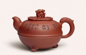 陶瓷艺术大师鲍志强作品《和谐壶》