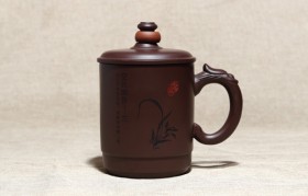 紫砂杯松风清茗原矿朱泥紫砂杯紫砂杯适合泡什么茶？