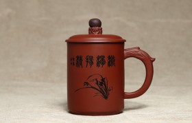 紫砂杯黑珠红朱泥紫砂杯朱泥紫砂杯适合泡什么茶？