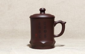 紫砂杯淡迫明志原矿朱泥紫砂杯紫砂杯适合泡什么茶喝？