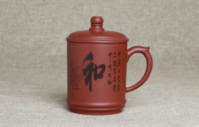 紫砂杯和字原矿朱泥紫砂杯紫砂杯适合泡什么茶喝？