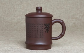 紫砂杯茶字原矿朱泥紫砂杯紫砂杯适合泡什么茶？