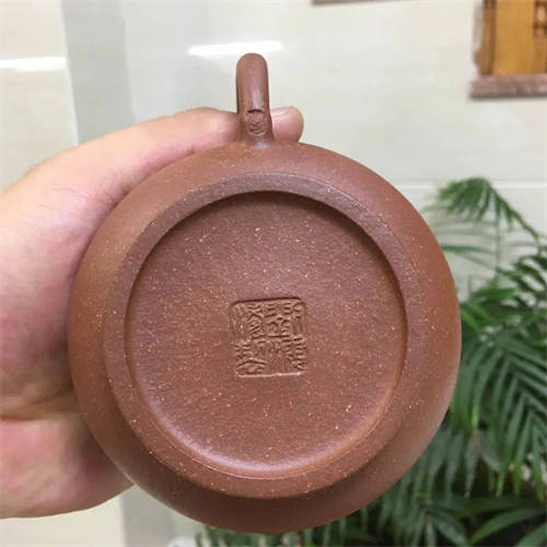 原矿紫砂壶潘壶降坡泥230cc做壶师傅:刘海涛（半手）  1