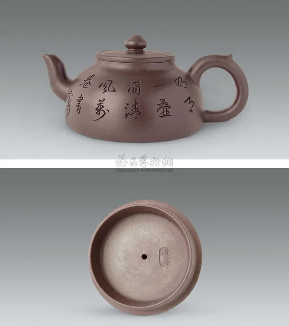 老紫砂壶收藏价格--清嘉庆邵二泉莲子壶多少钱