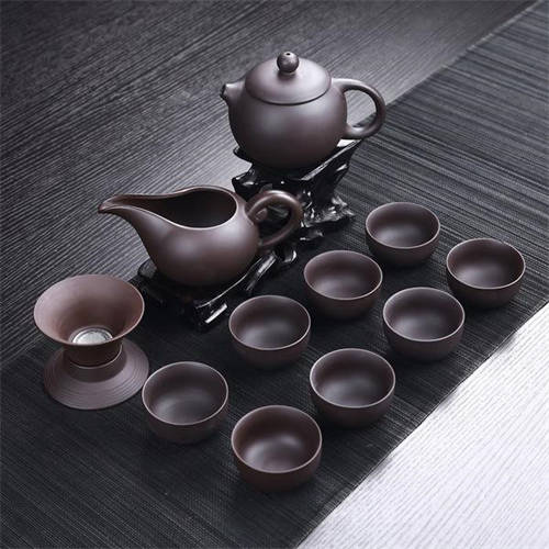 一套货真价实的紫砂壶茶具多少钱？